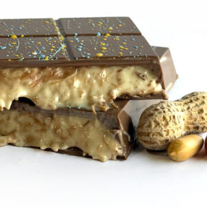 Kunafa Peanut Chocolate Bar 200g