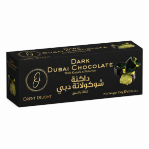 OD-Dubai Dark Chocolate Pistachio Kunafa Praline 150g