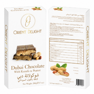 OD-Dubai Chocolate With Kunafa & Peanut 200g