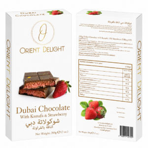 OD-Dubai Chocolate With Kunafa & Strawberry 200g