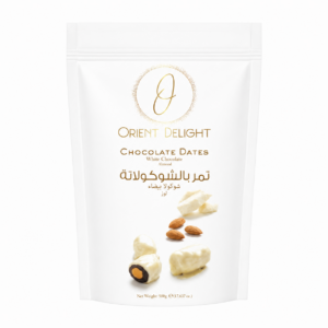 OD-White Chocolate Dates Almond Bag 500g