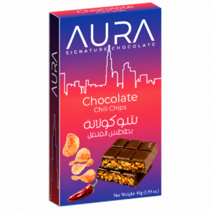 Aura-Chocolate Chilli Chips 45g