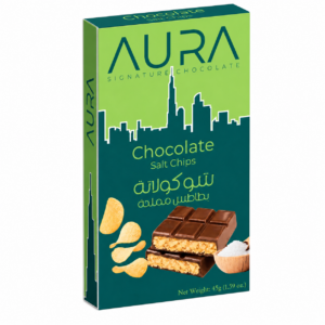 Aura-Chocolate Salted Chips 45g